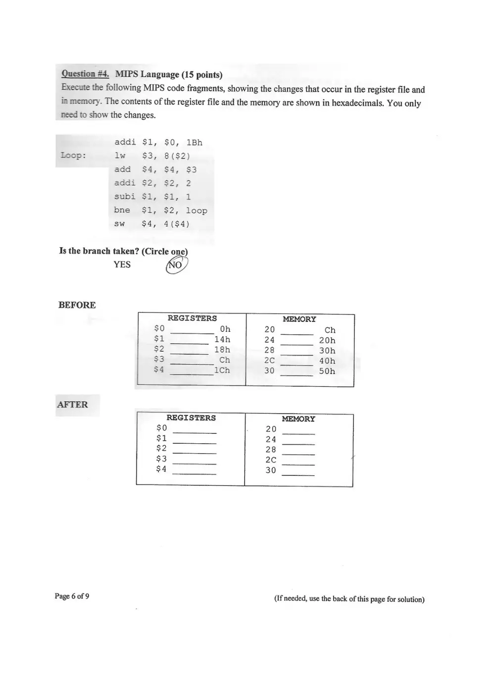 CCE 325 Midterm, Spring 2012, page 4