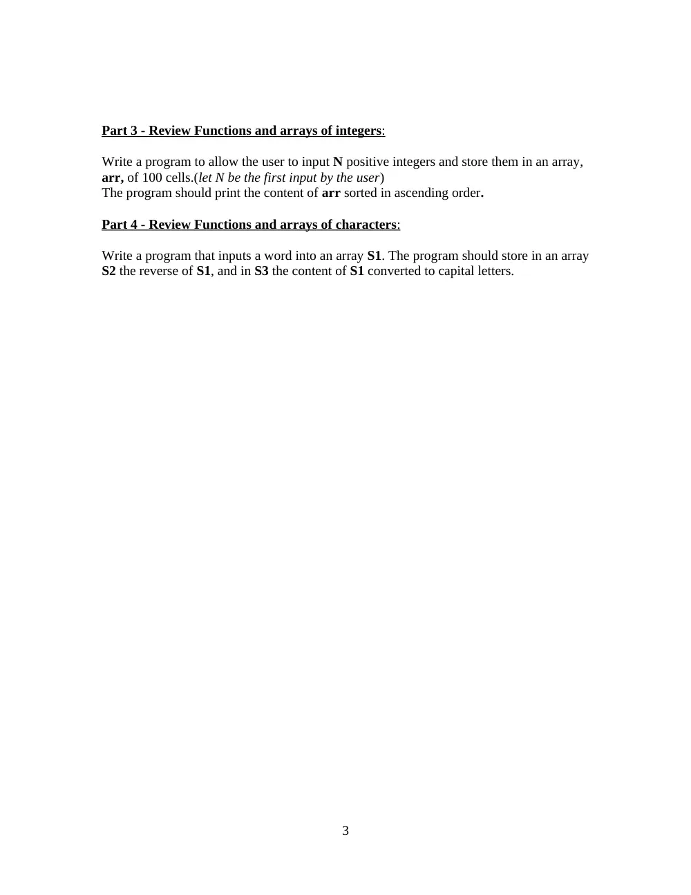 CSI 250L Lab 1, Spring 2012, page 3