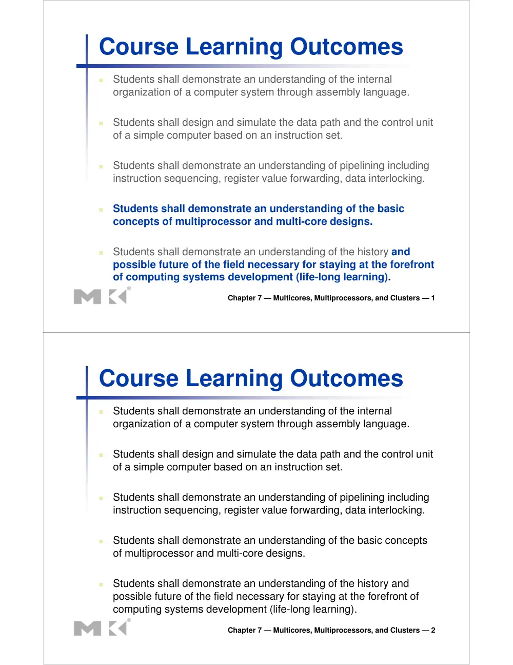 CSC 320 Chapter #7, Spring 2015, page 1
