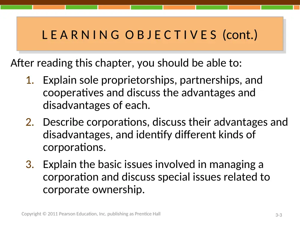 BUS 101 Lecture Chapter 3, Fall 2014, page 3
