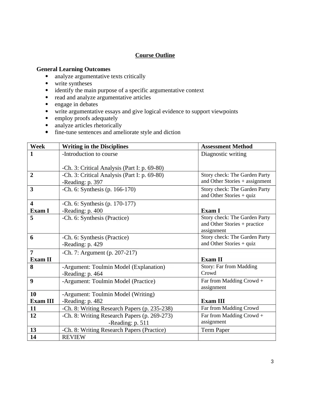 ENG 202 Syllabus, Fall 2015, page 3