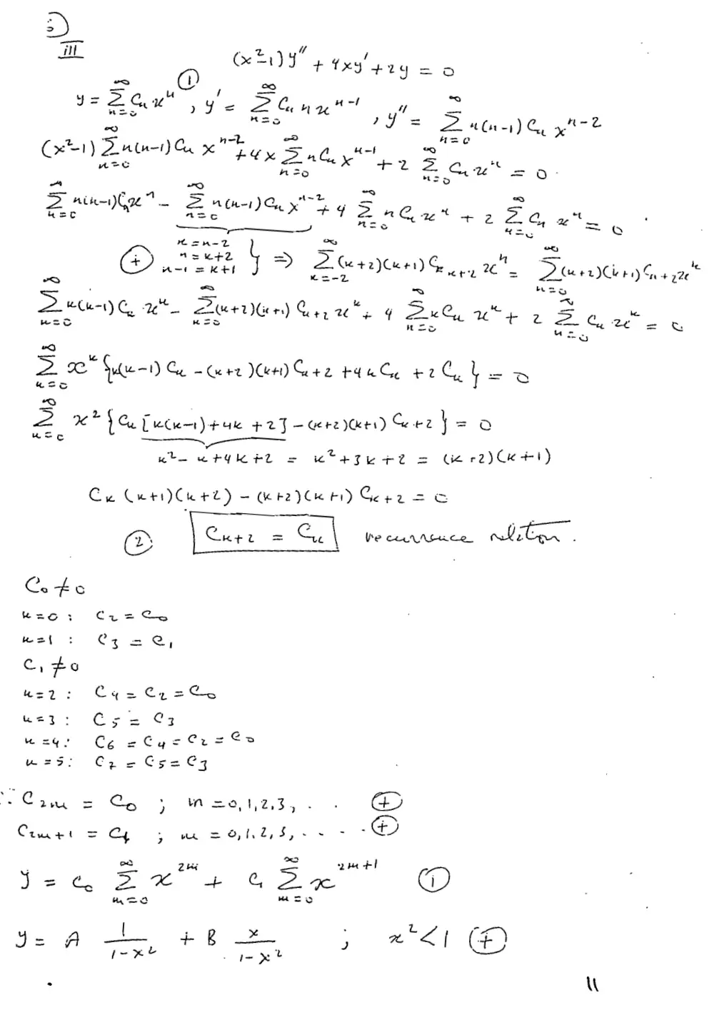 MATH 202 Exam 2 with Solution, Fall 1998, page 4