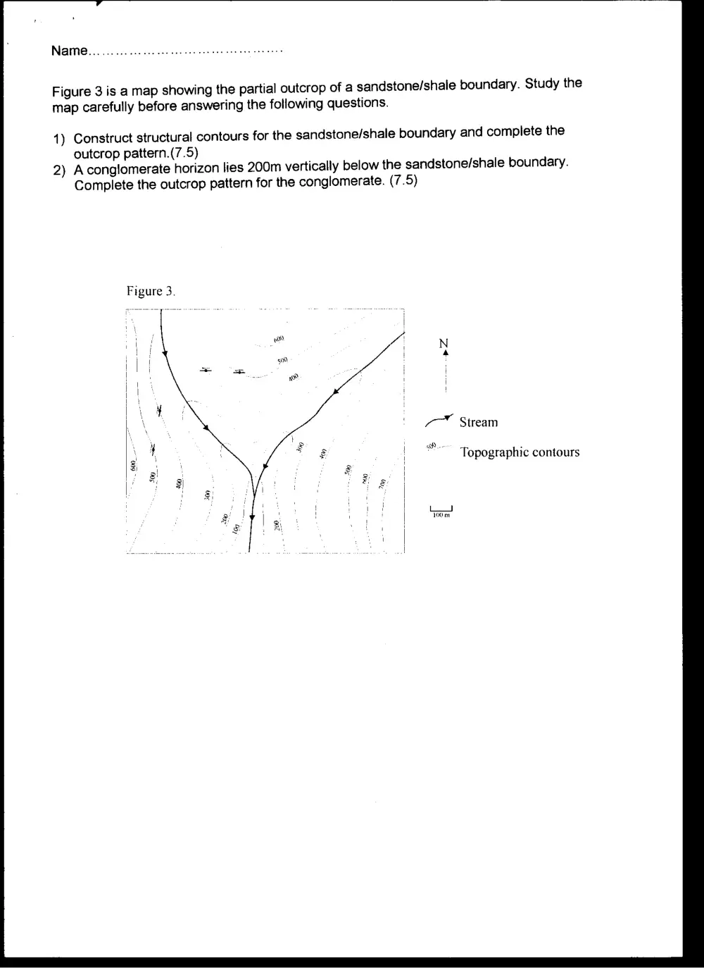 GEOL 203 Final, Spring 2008, page 3