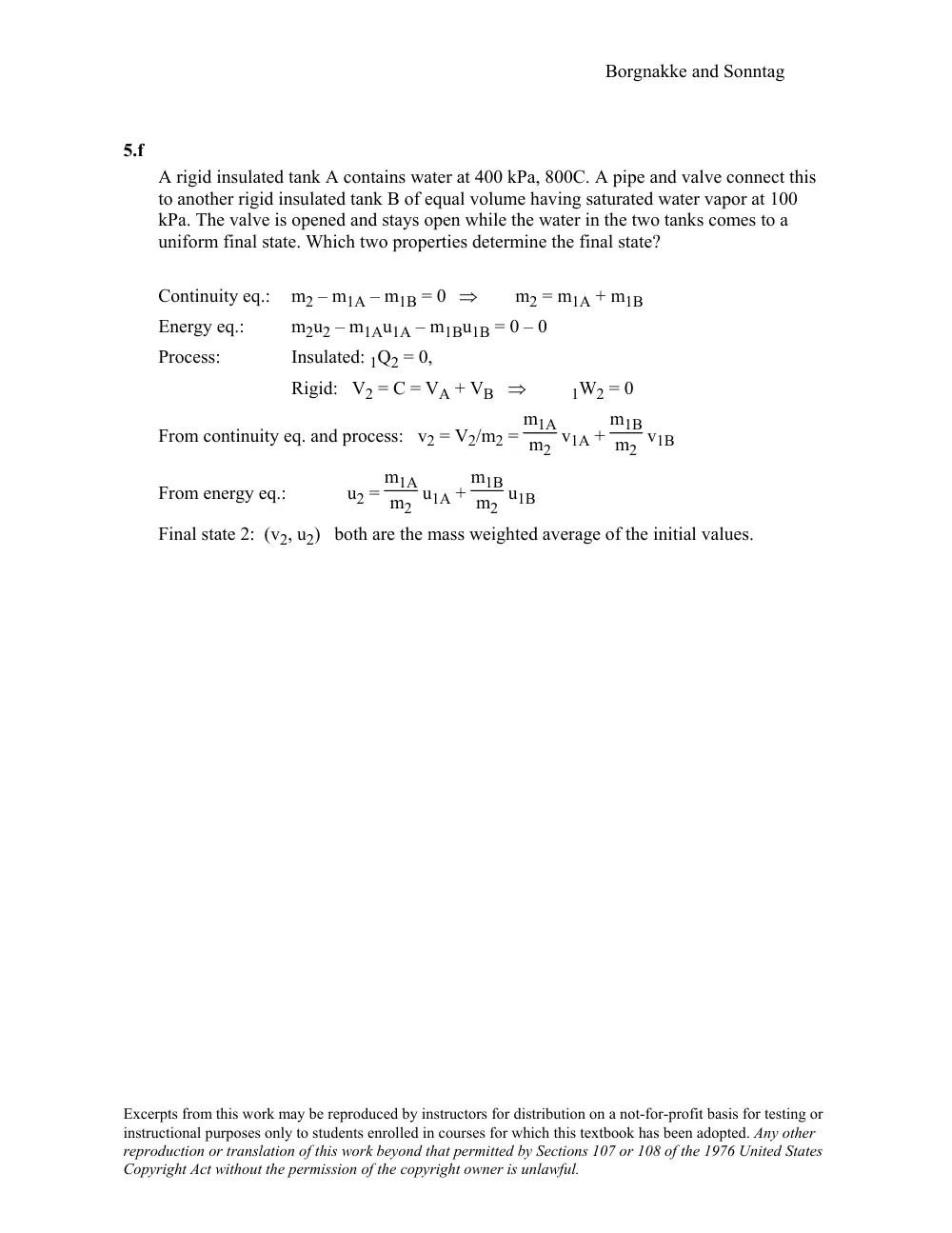 MECH 310 Problems Solution Manual Chapter 5, Fall 2011, page 7
