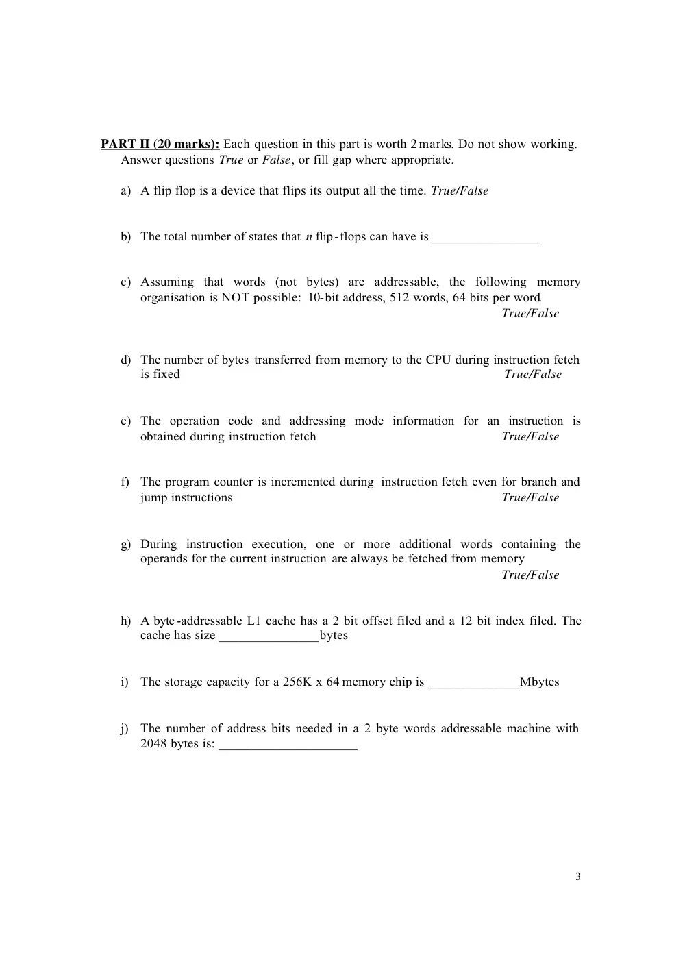 CMPS 255 Final, Fall 2005, page 3