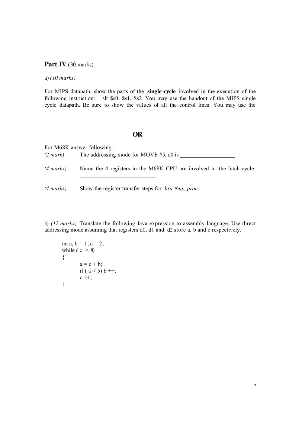 CMPS 255 Final, Fall 2005, page 7