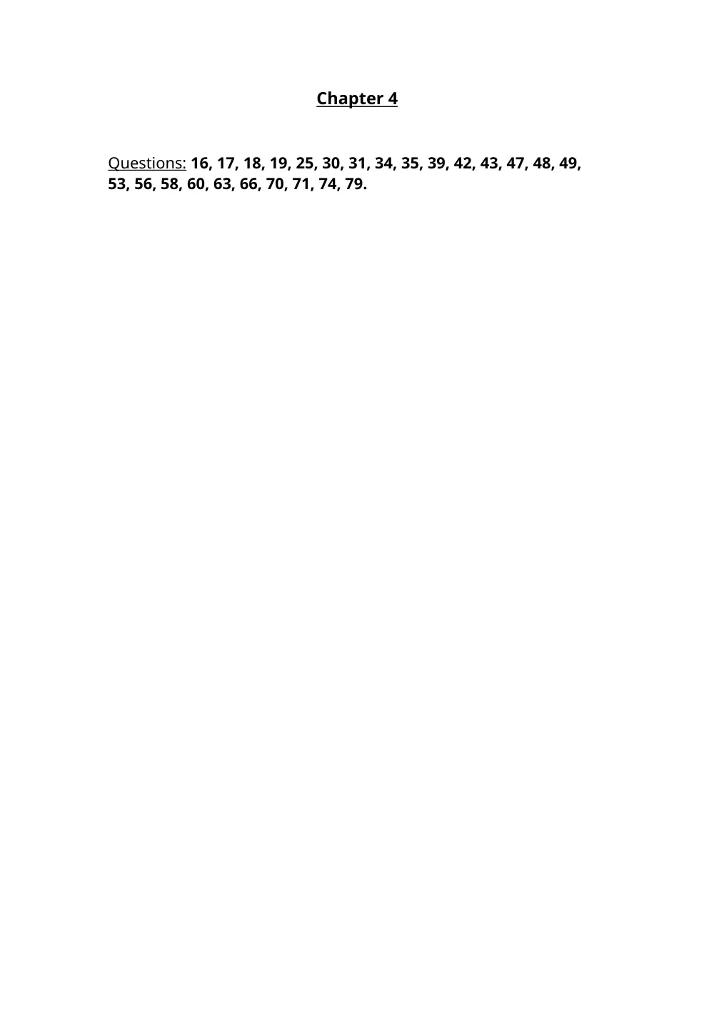CHM 201 Problems For Chapter 4, Fall 2013, page 1