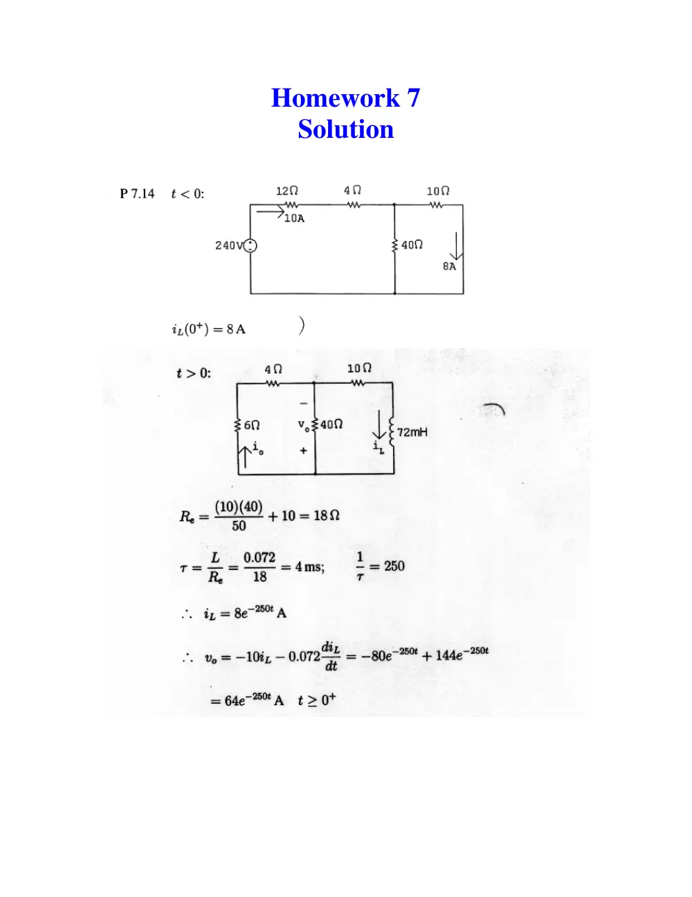 EECE 210 Homework, Spring 2008, page 1