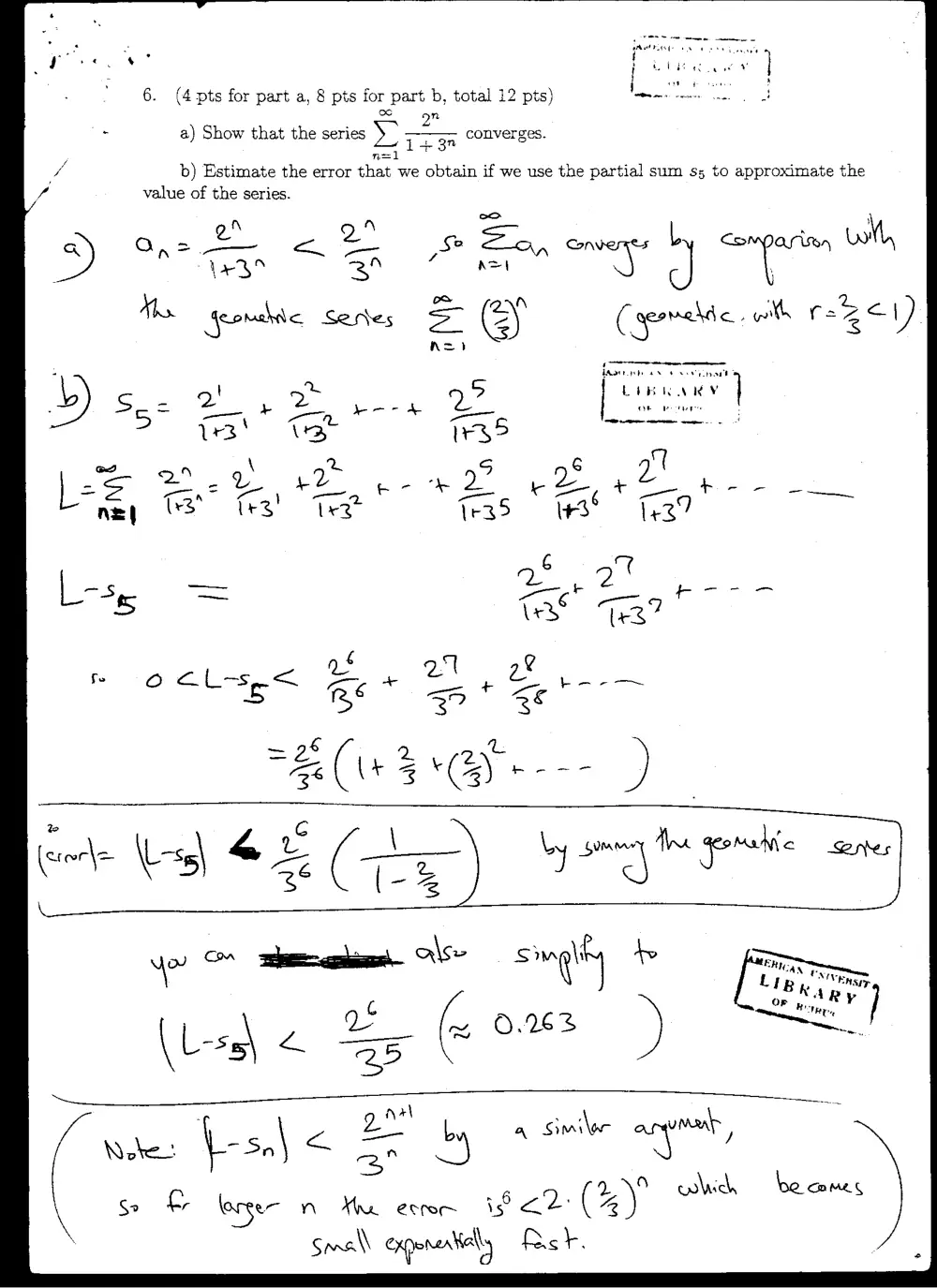MATH 201 Exam 1, Fall 2004, page 7