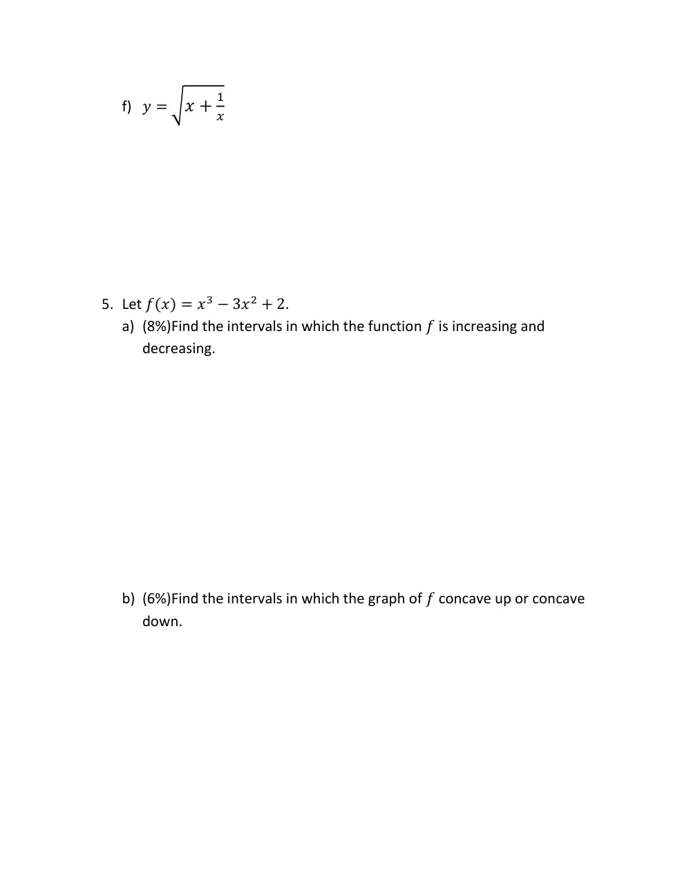 MATH 101 Exam 2, Fall 2010, page 7