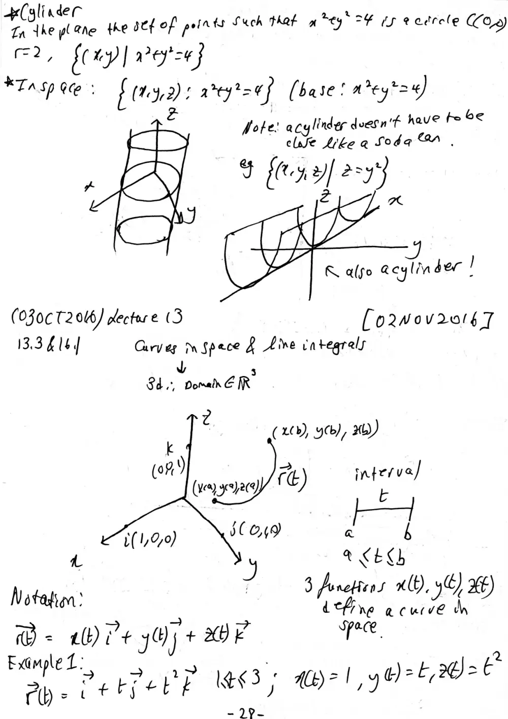 MATH 201 Notes Part 2, Spring 2017, page 9