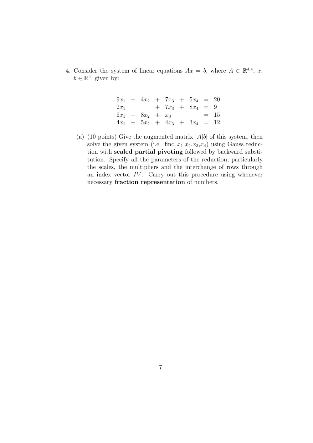 MATH 251 Midterm, Fall 2006, page 7