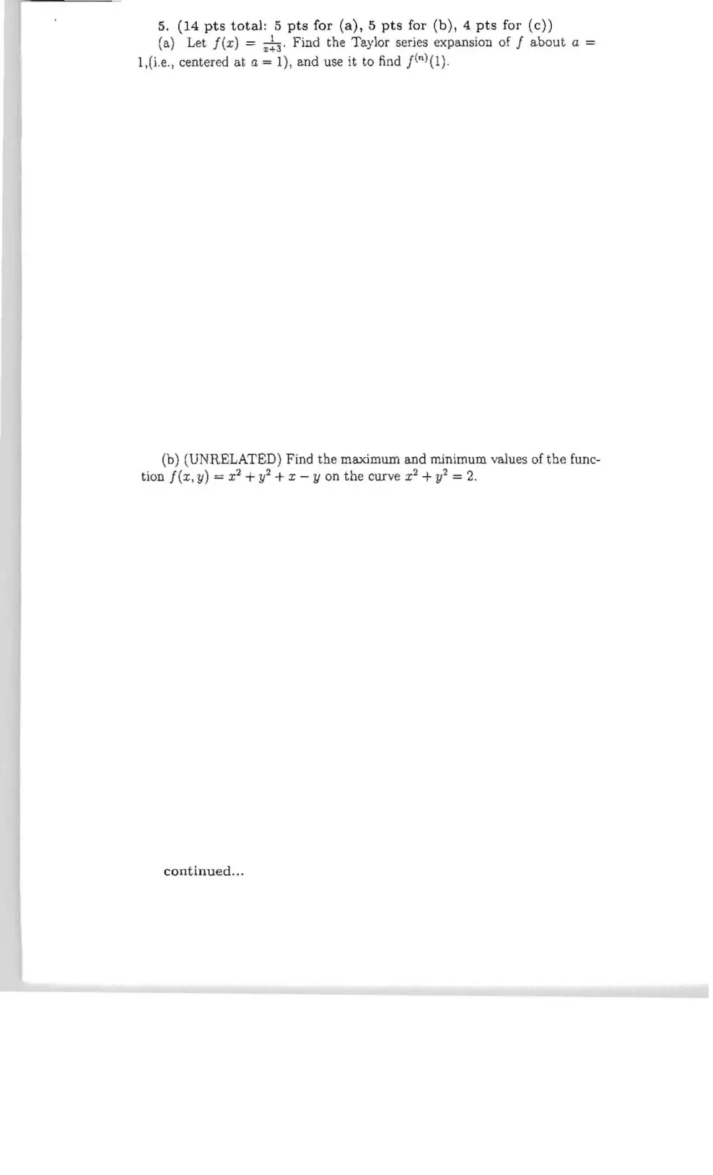 MATH 201 Final, Fall 2011, page 10