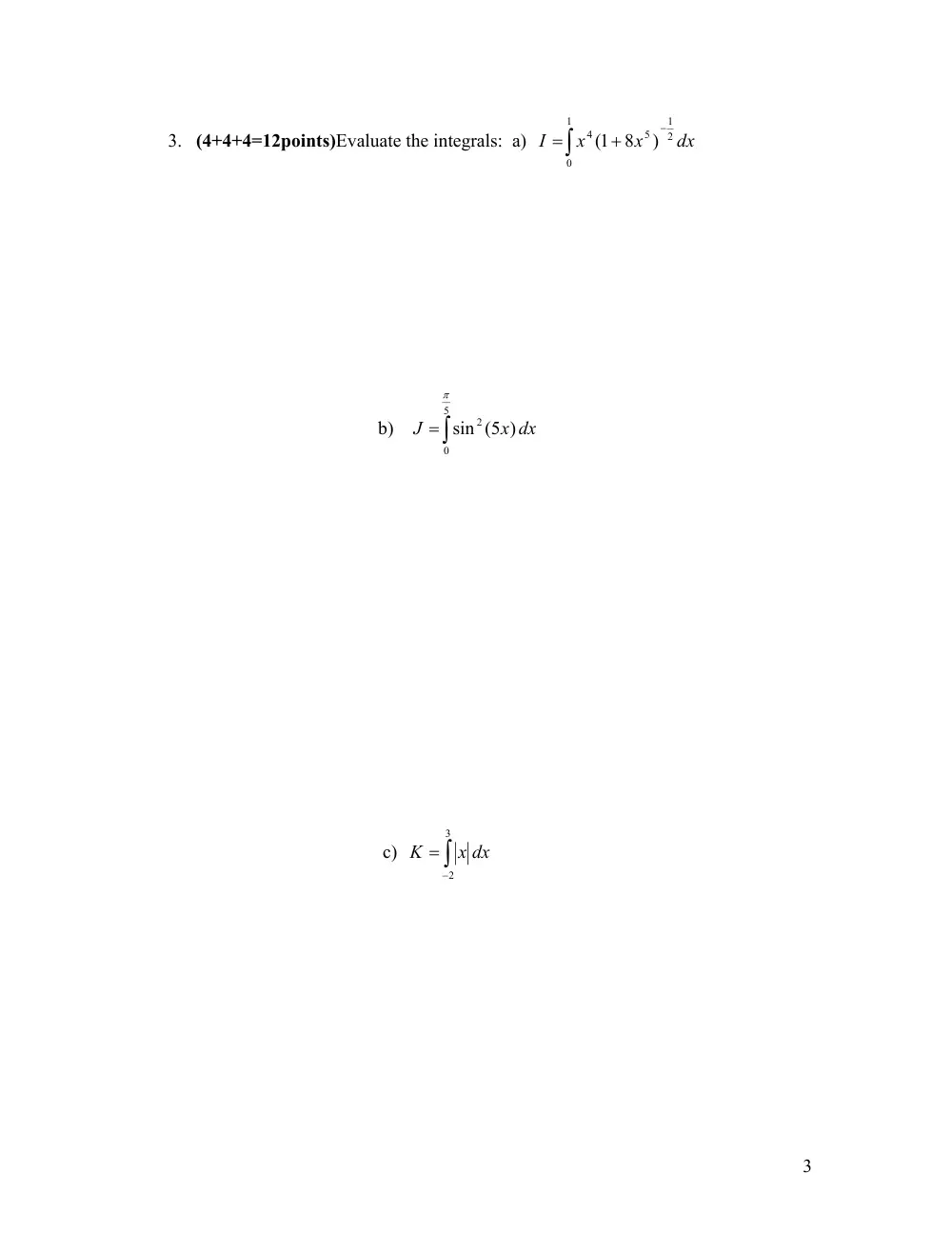 MATH 101 Final, Fall 2007, page 3