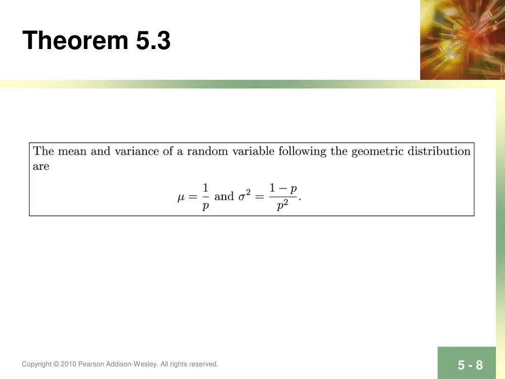 STAT 230 Lecture Chapter 5, Fall 2011, page 8