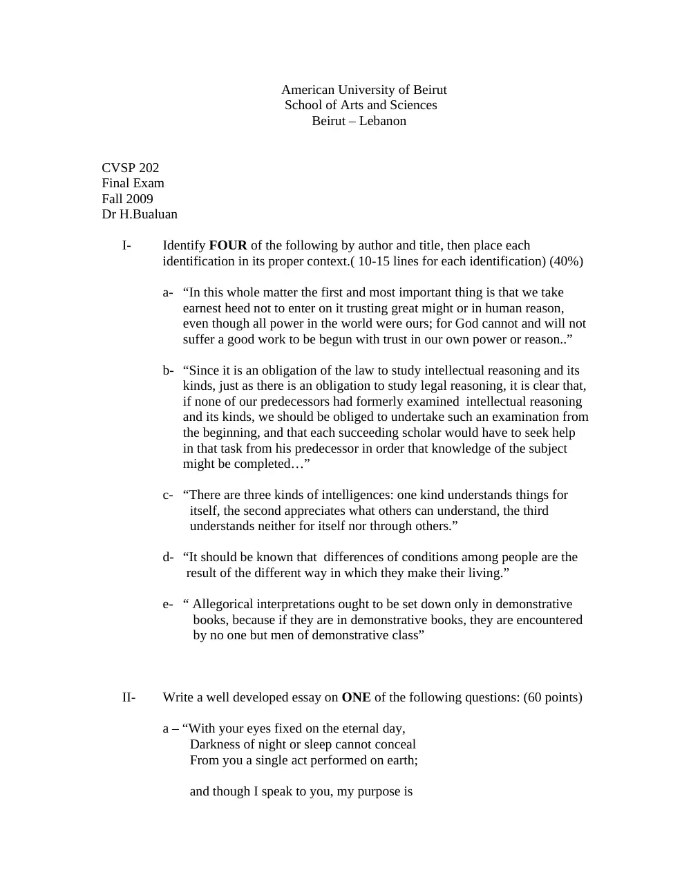 CVSP 202 Final, Fall 2008, page 1