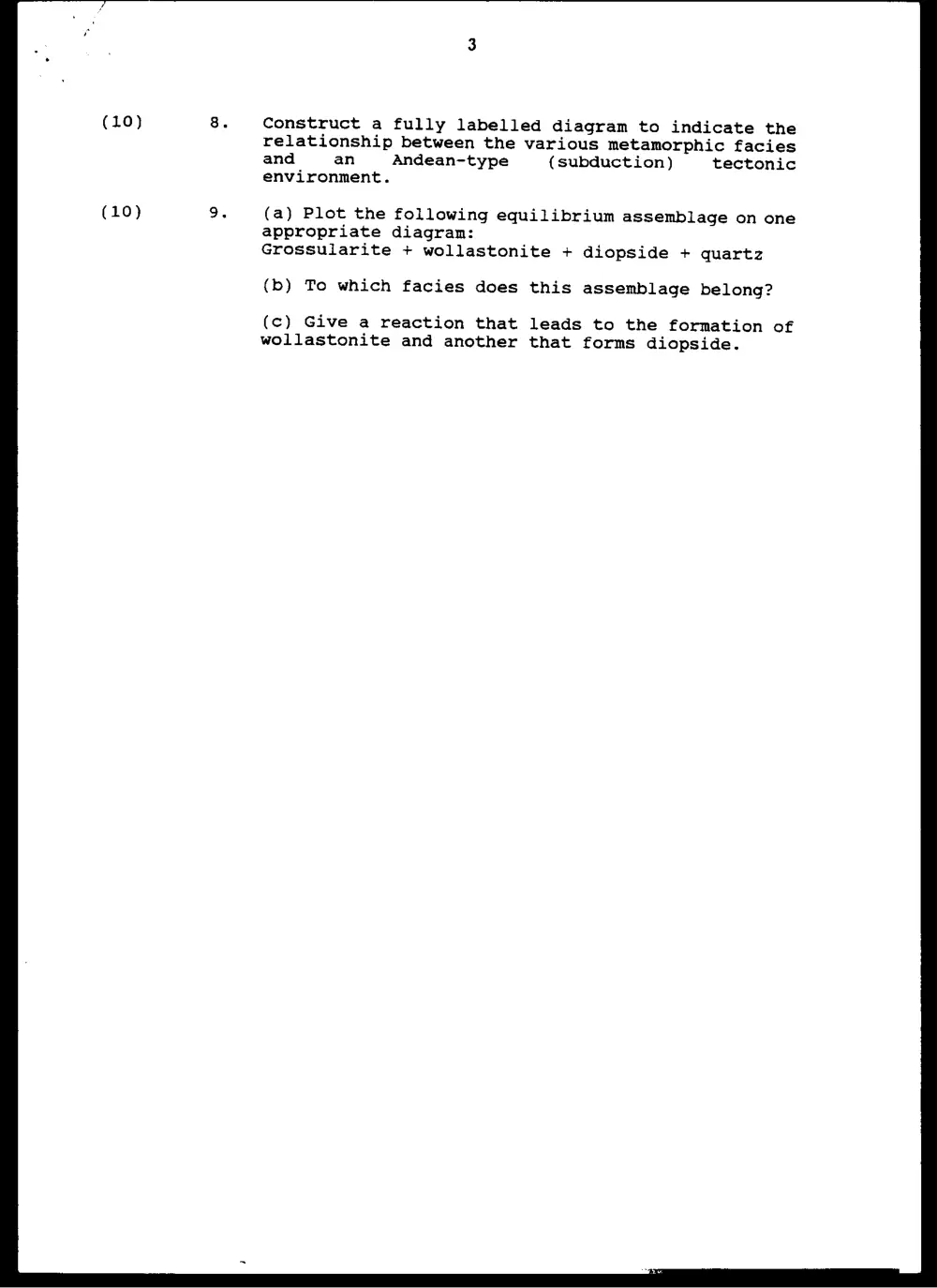 GEOL 221 Final, Fall 1995, page 3