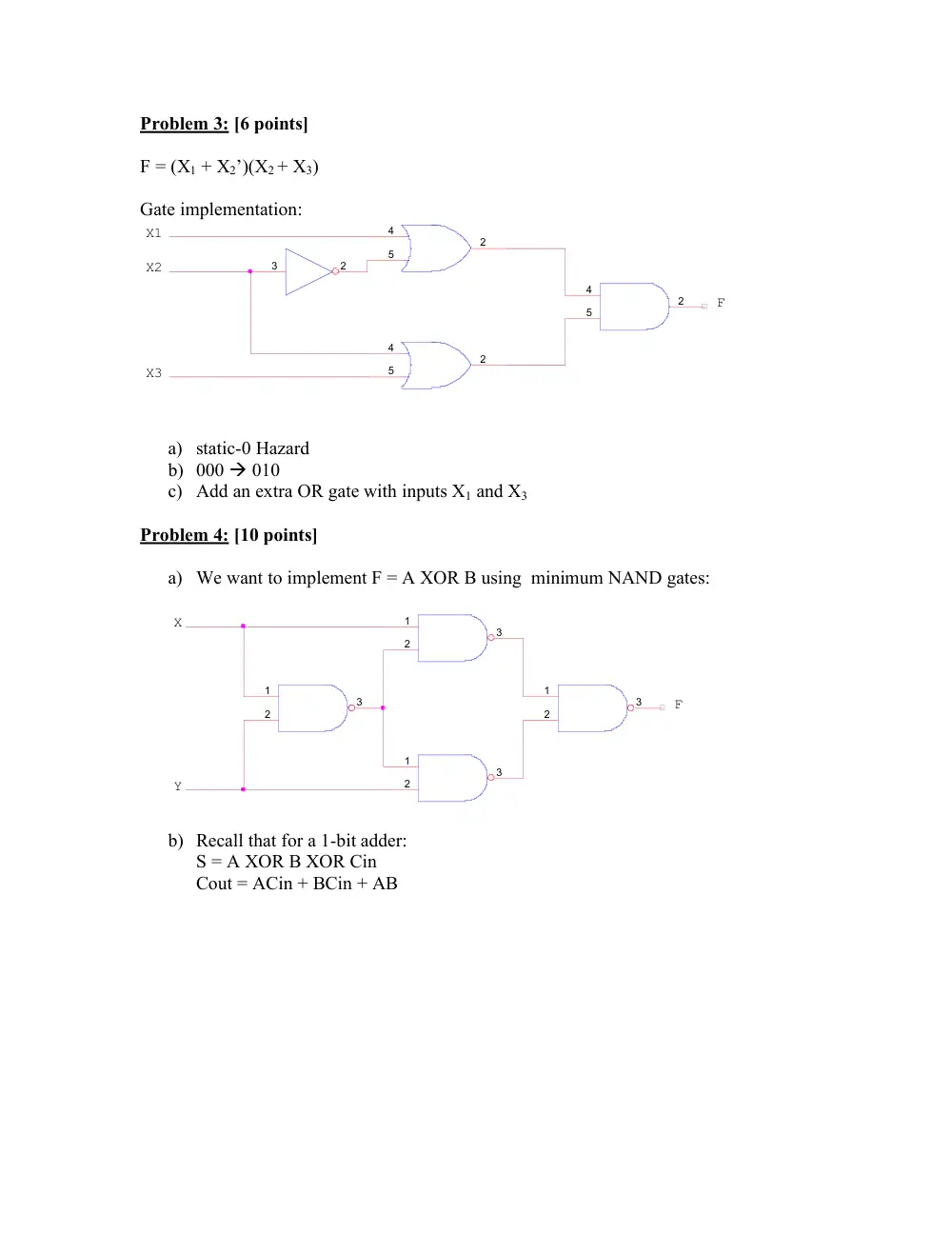 EECE 320 Midterm Solution, Fall 2004, page 3