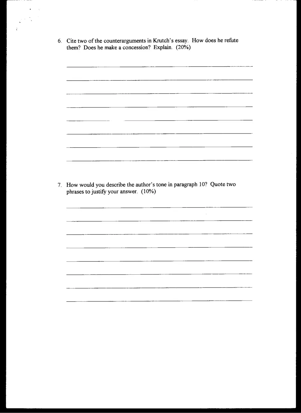 ENG 203 Final, Summer 2001, page 4