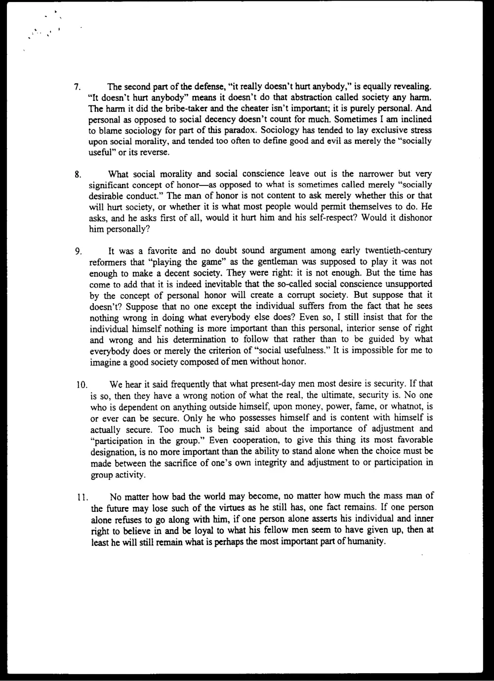 ENG 203 Final, Summer 2001, page 7