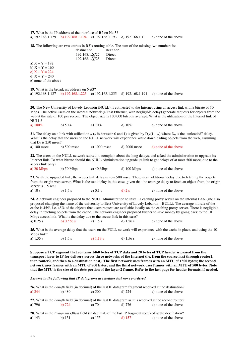 EECE 450 Final with Soln, Spring 2014, page 3