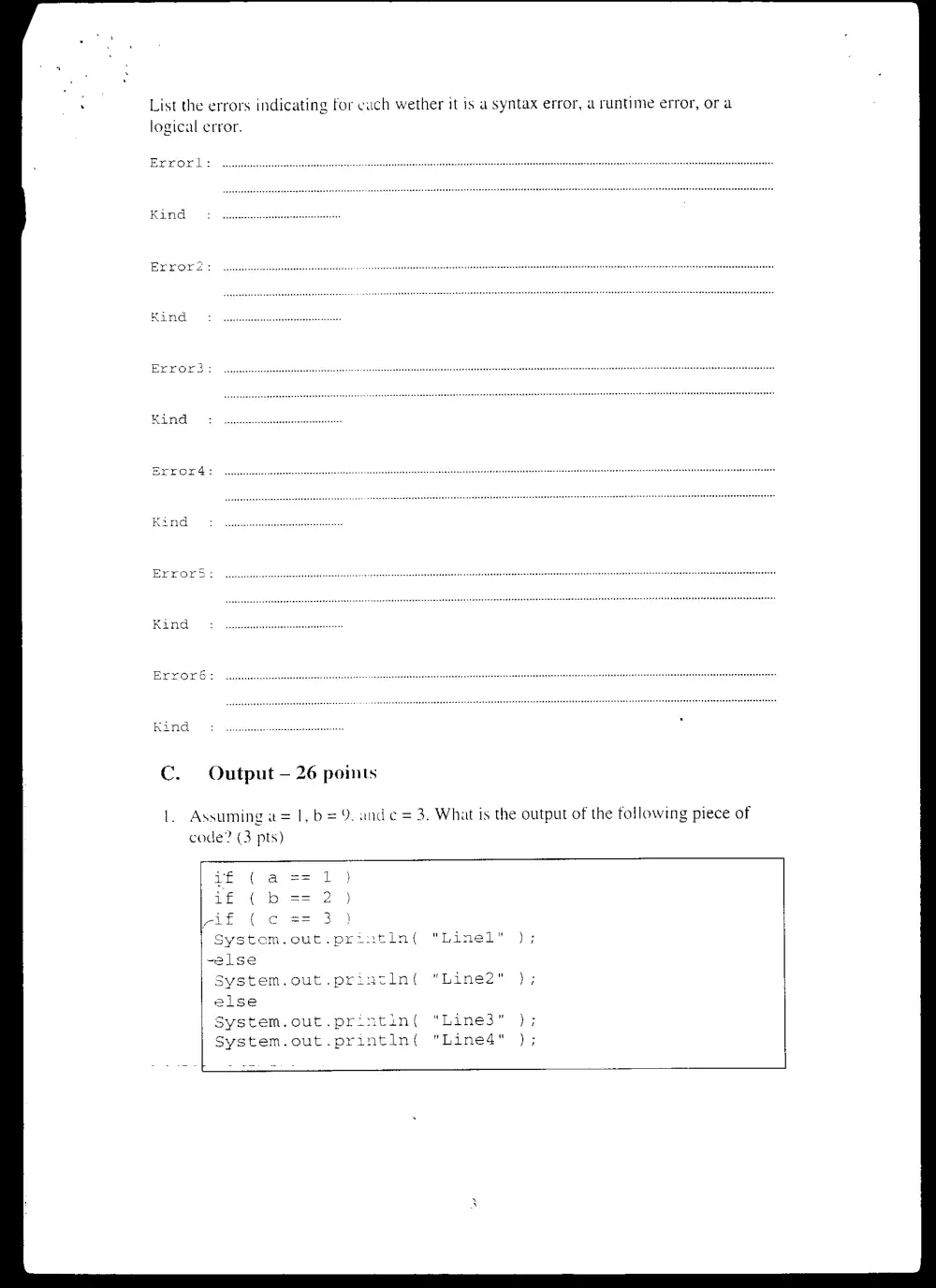 CMPS 200 Midterm, Spring 2001, page 3
