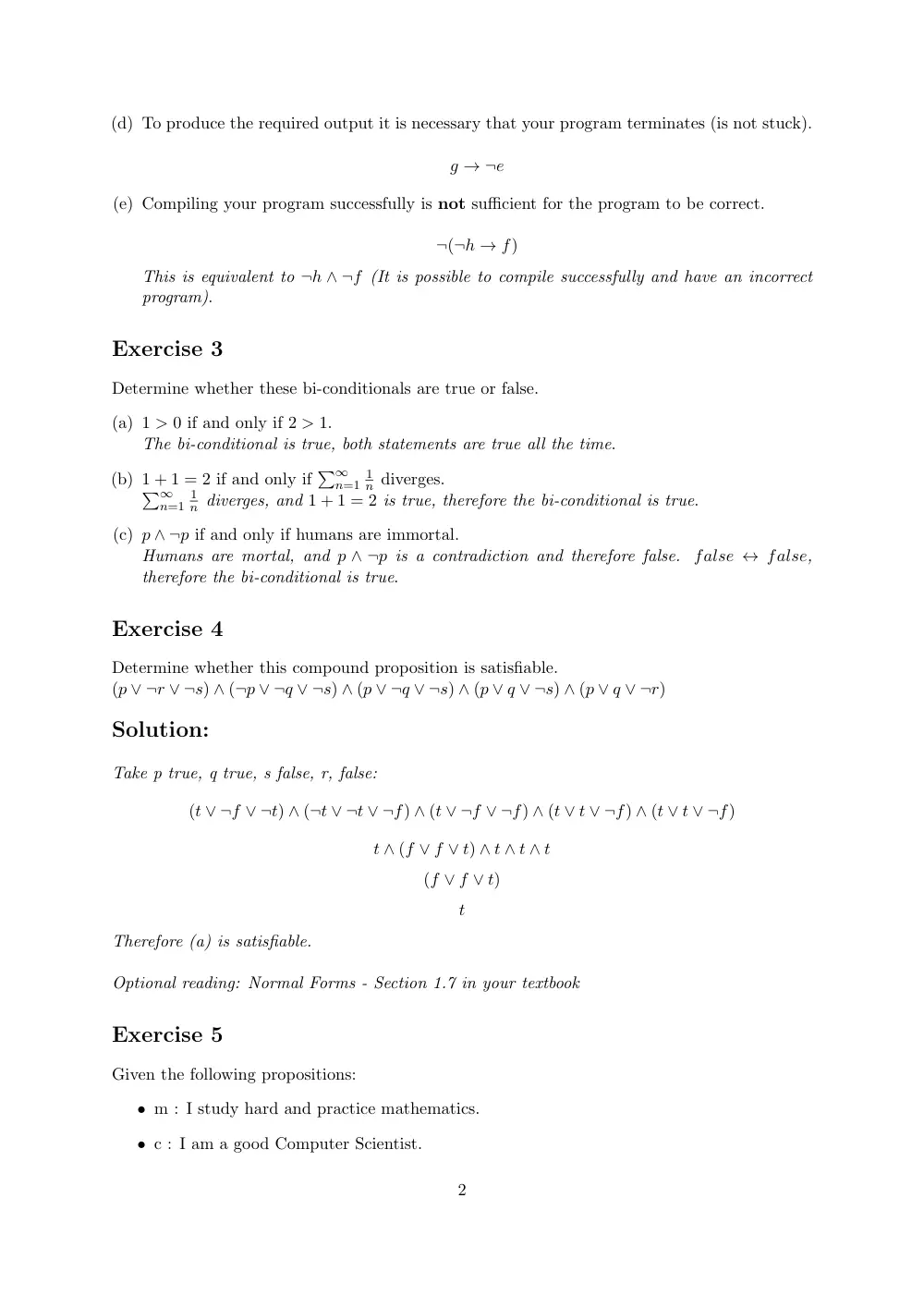 CMPS 211 Homework 1 with Solution, Spring 2016, page 2