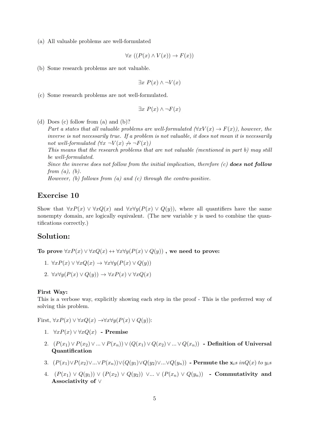 CMPS 211 Homework 1 with Solution, Spring 2016, page 5