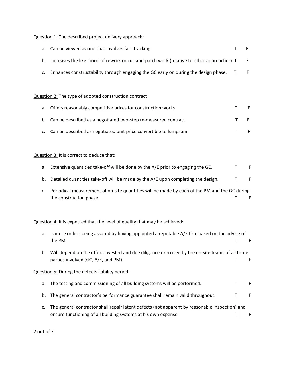 CIVE 580 Midterm, Fall 2012, page 2