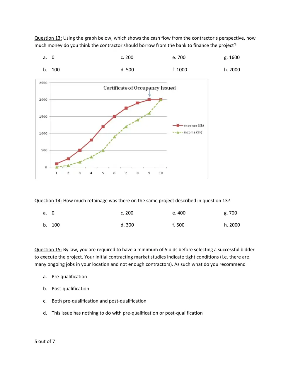 CIVE 580 Midterm, Fall 2012, page 5