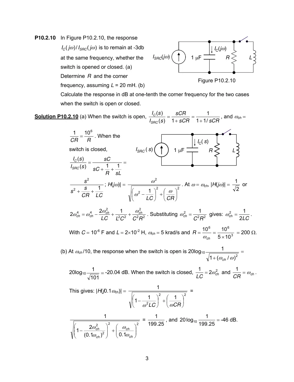EECE 290 Homework 2 with Solution, Spring 2011, page 3