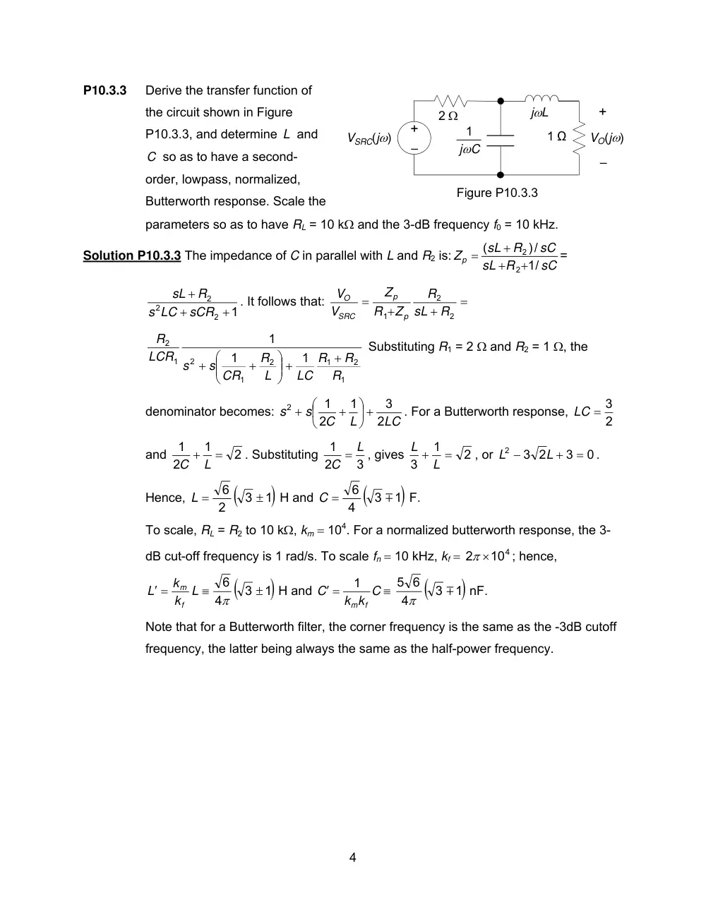 EECE 290 Homework 2 with Solution, Spring 2011, page 4