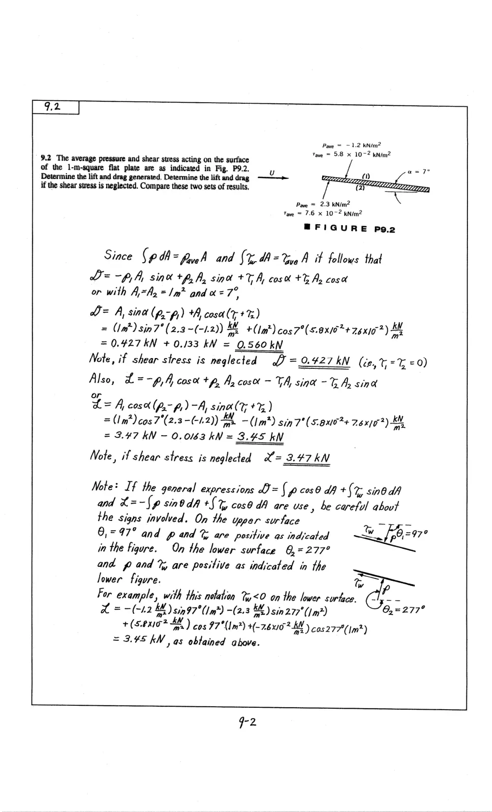 MEN 321 Problems For Chapter 9 with Solution, Fall 2009, page 6