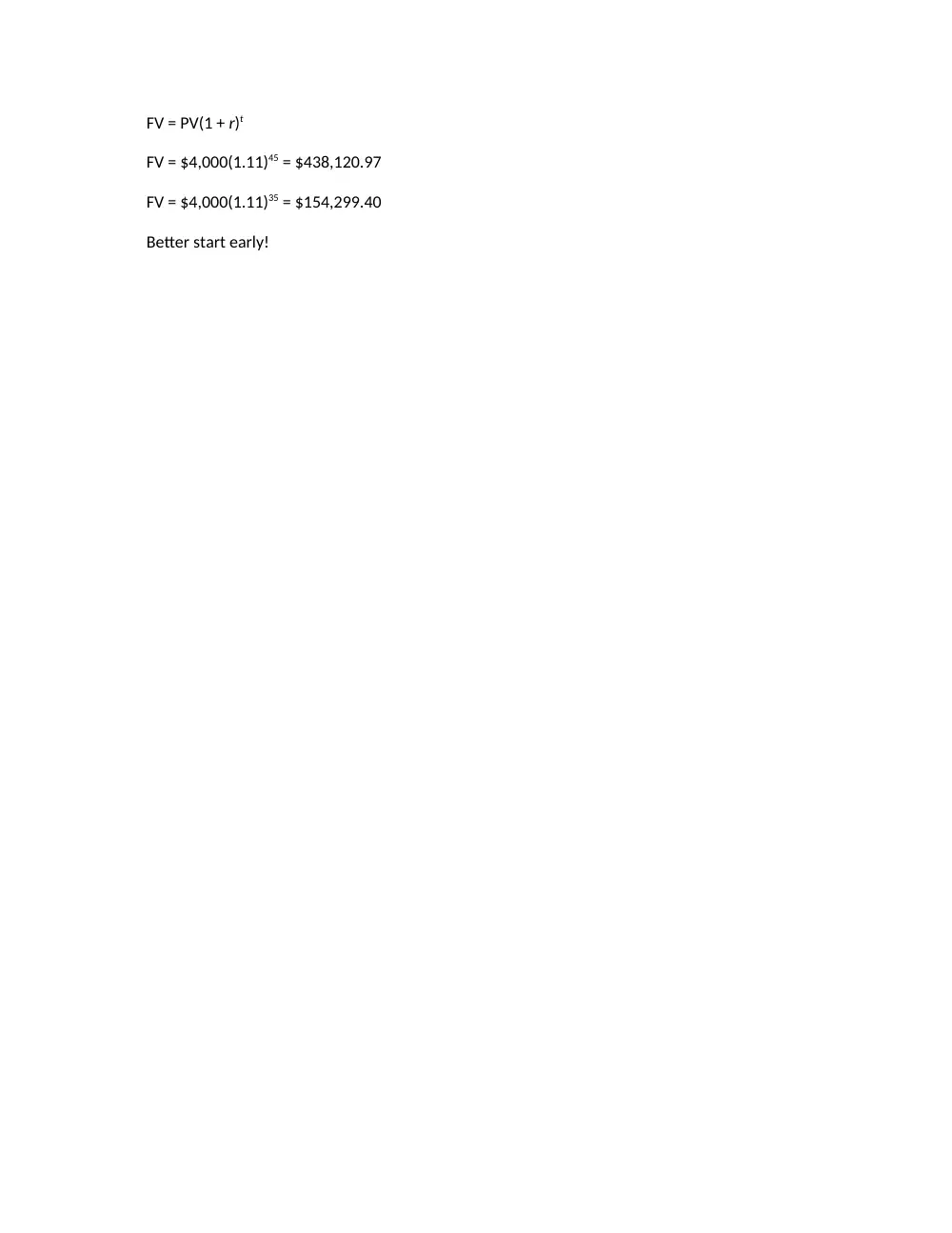 FINA 210 Problems, Spring 2011, page 7