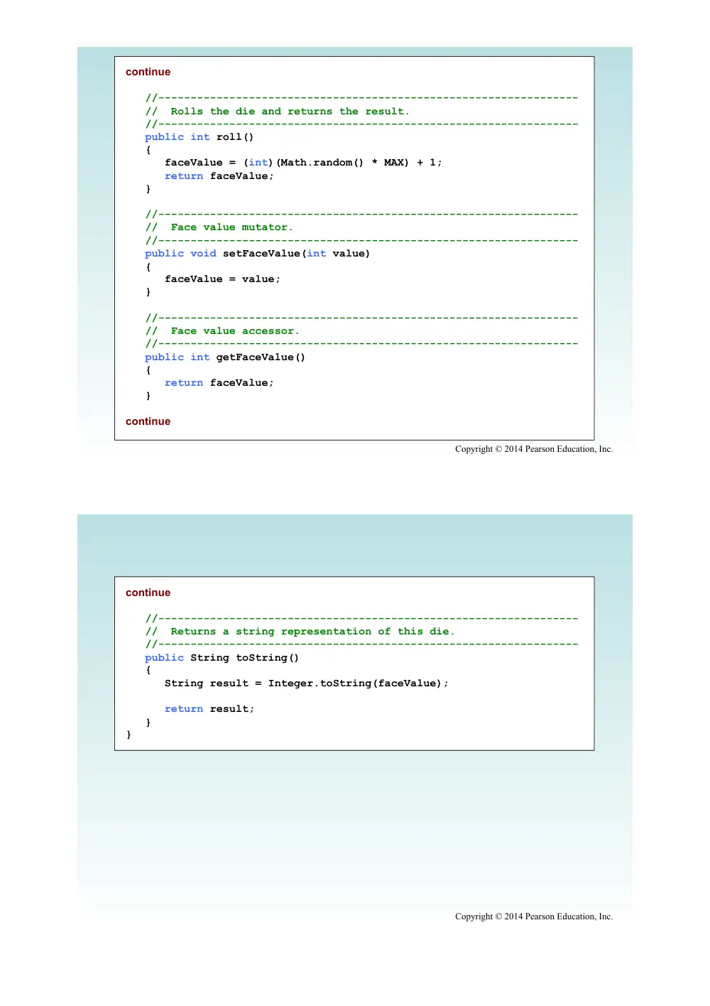 CSC 243 Chapter 4, Spring 2015, page 7