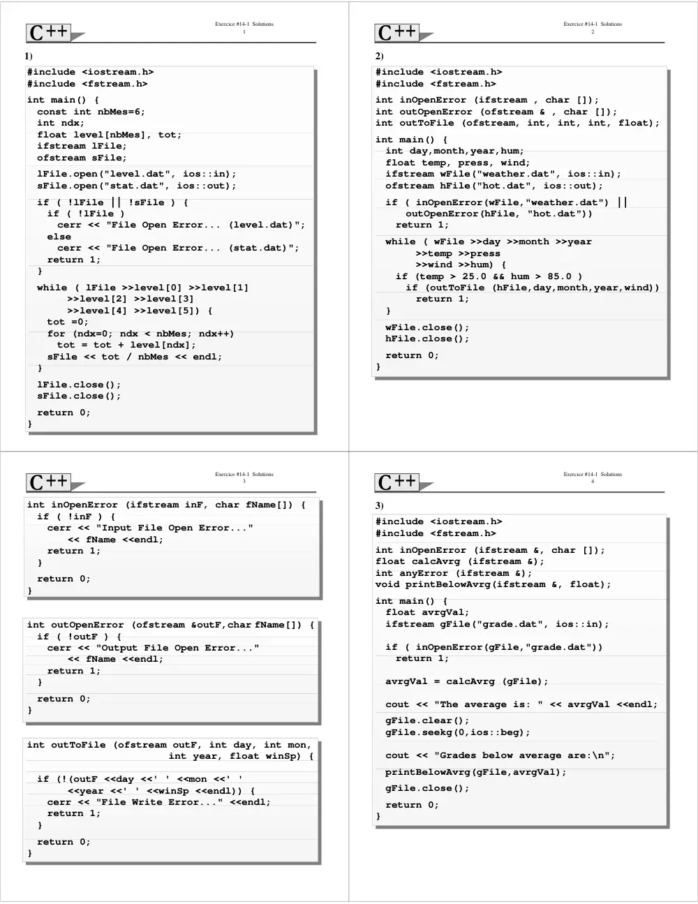 CSC 213 Problems Sec 14, Fall 2007, page 3