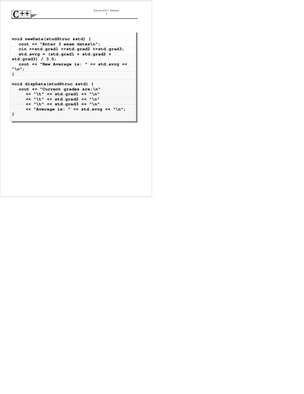 CSC 213 Problems Sec 14, Fall 2007, page 5