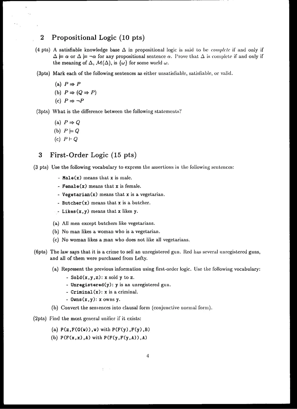 CMPS 287 Final, Spring 1997, page 4