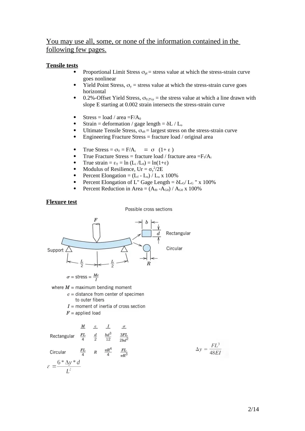 MECH 341 Final, Fall 2015, page 2