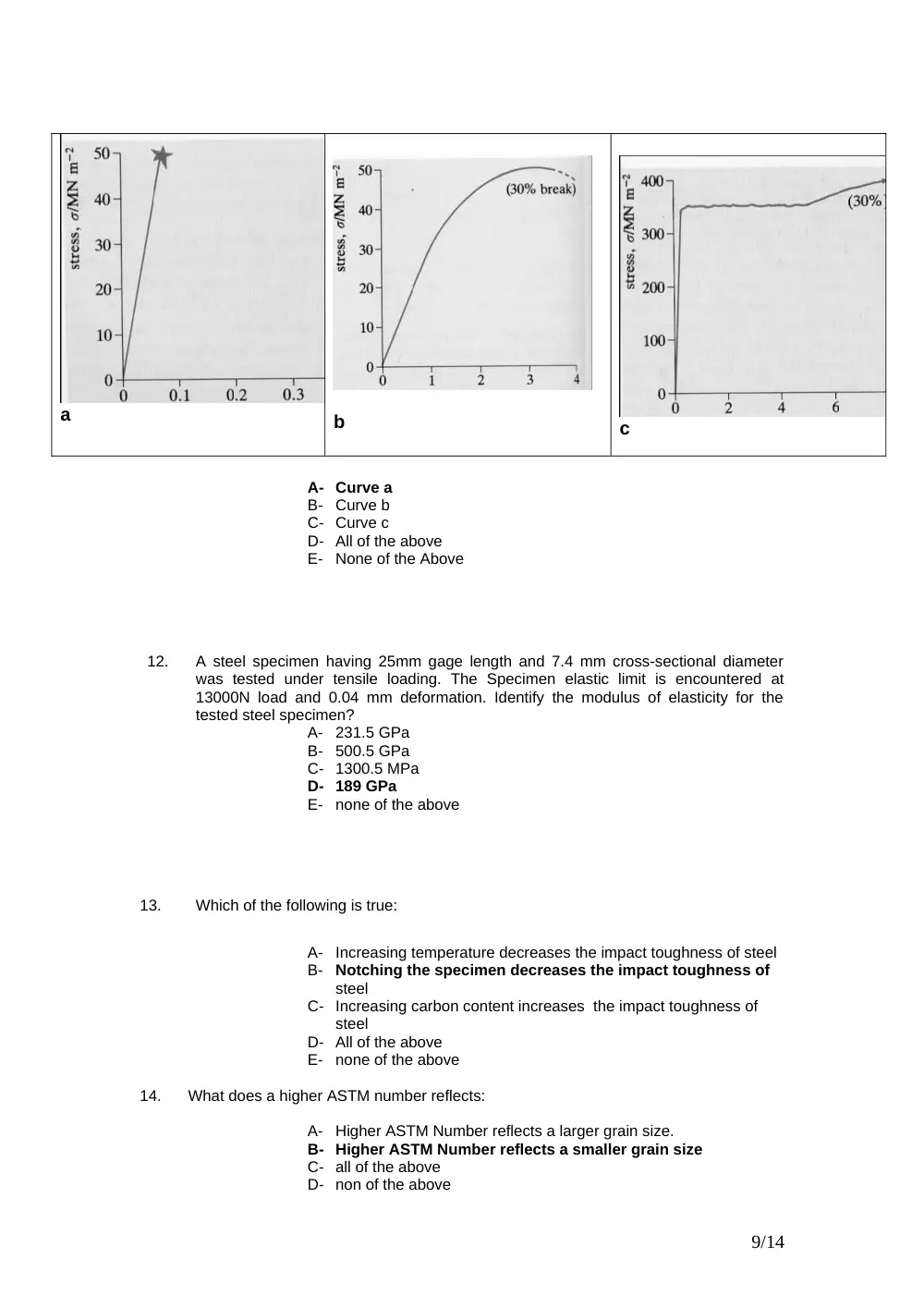 MECH 341 Final, Fall 2015, page 9