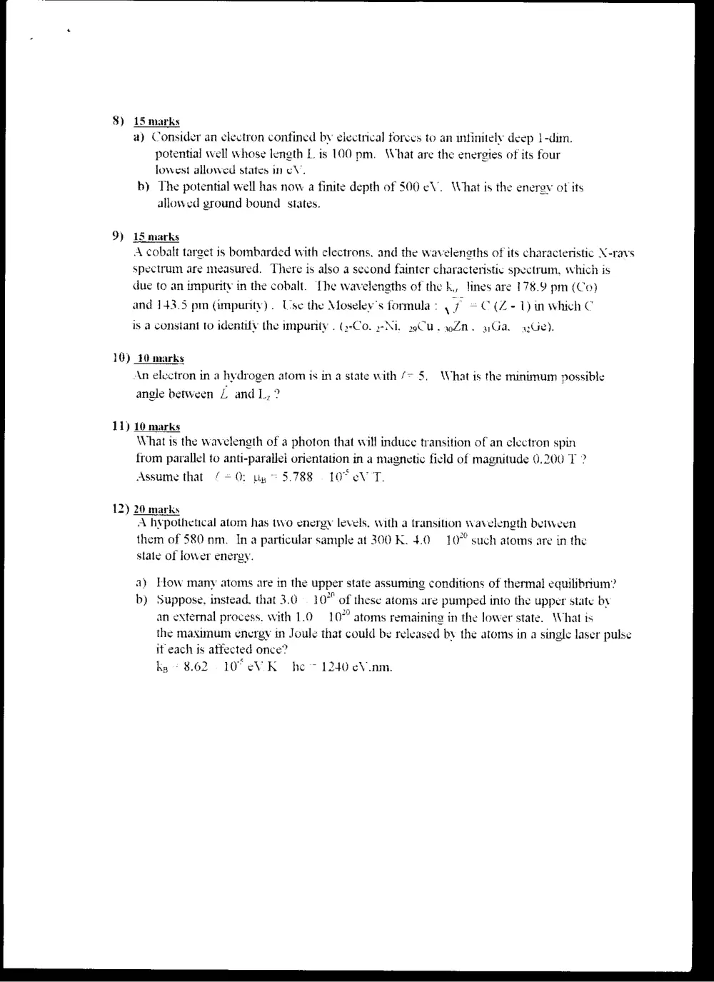 PHYS 212 Final, Fall 1997, page 2