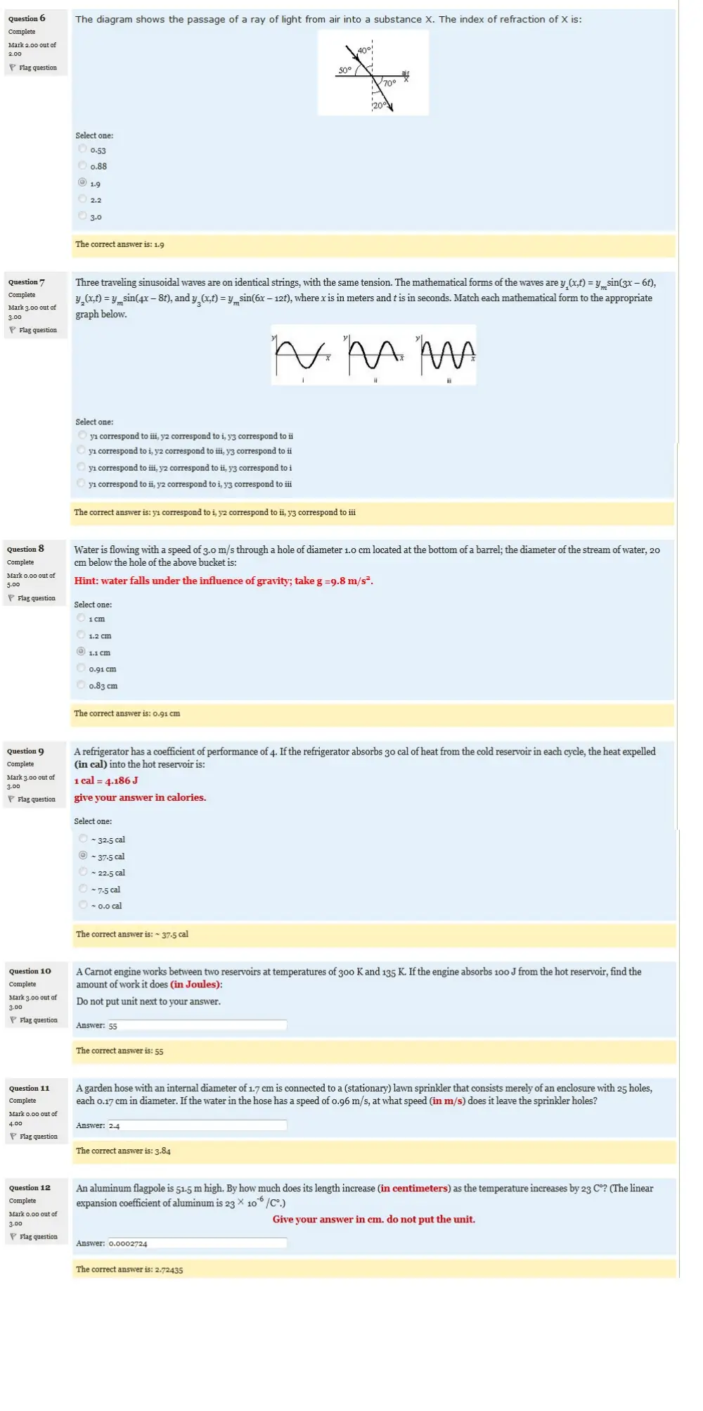 PHYS 210 Final With Solutions, Fall 2013, page 2