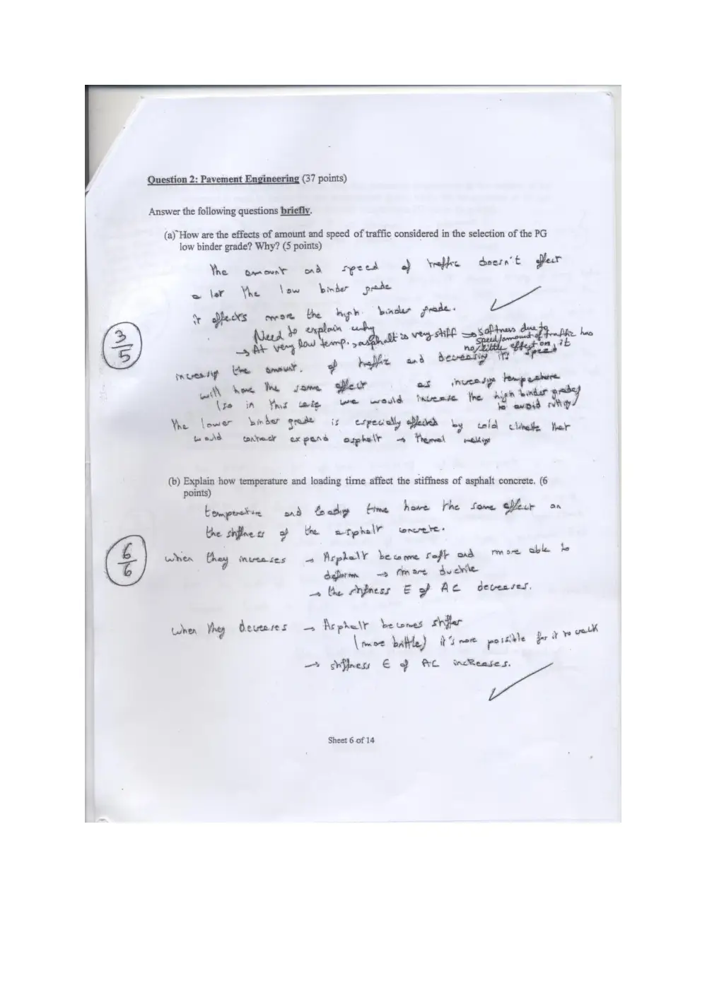 CIVE 320 Final + Midterm Previouses, Fall 2015, page 1