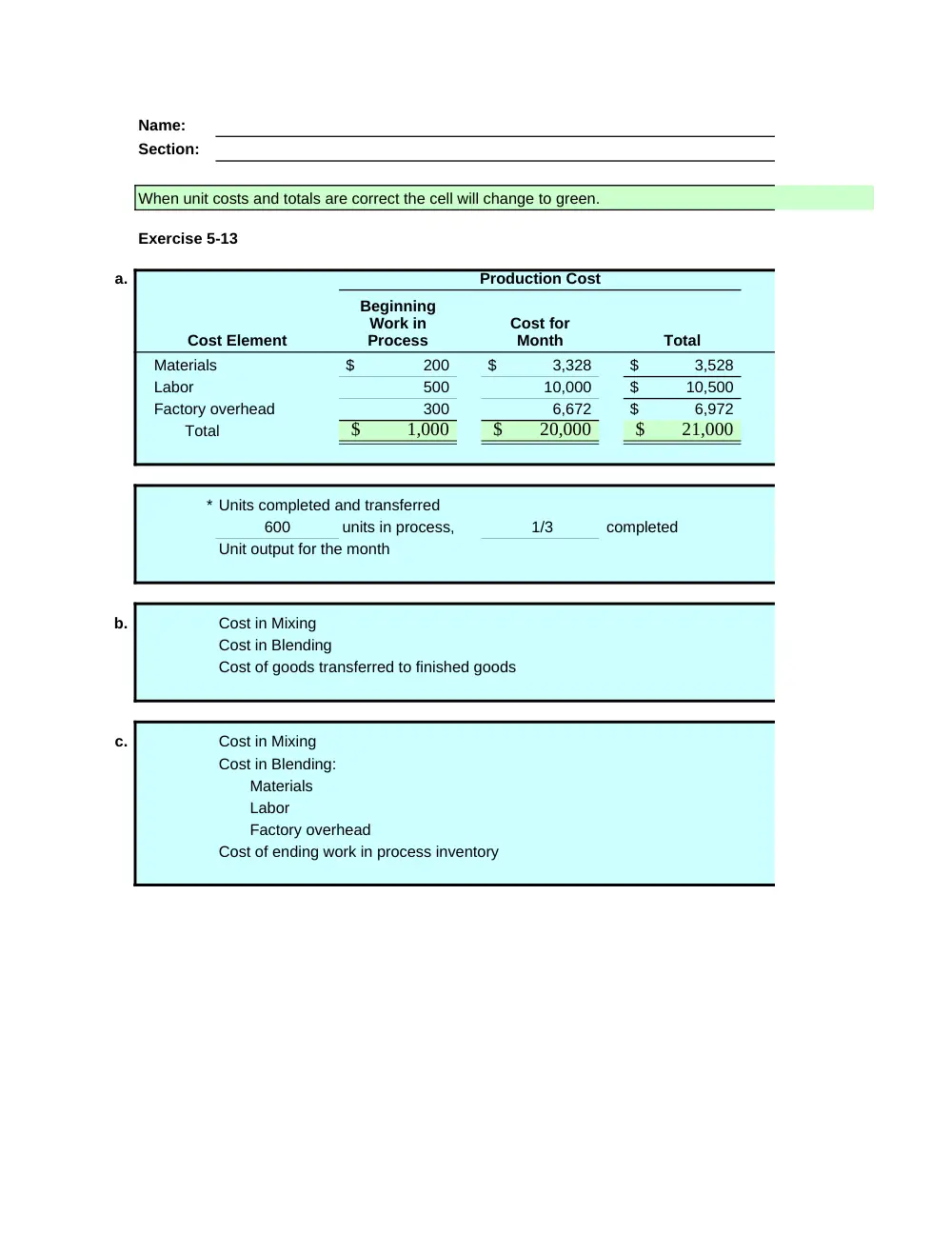 ACCT 222 Problems Excel Template 5, Fall 2014, page 8