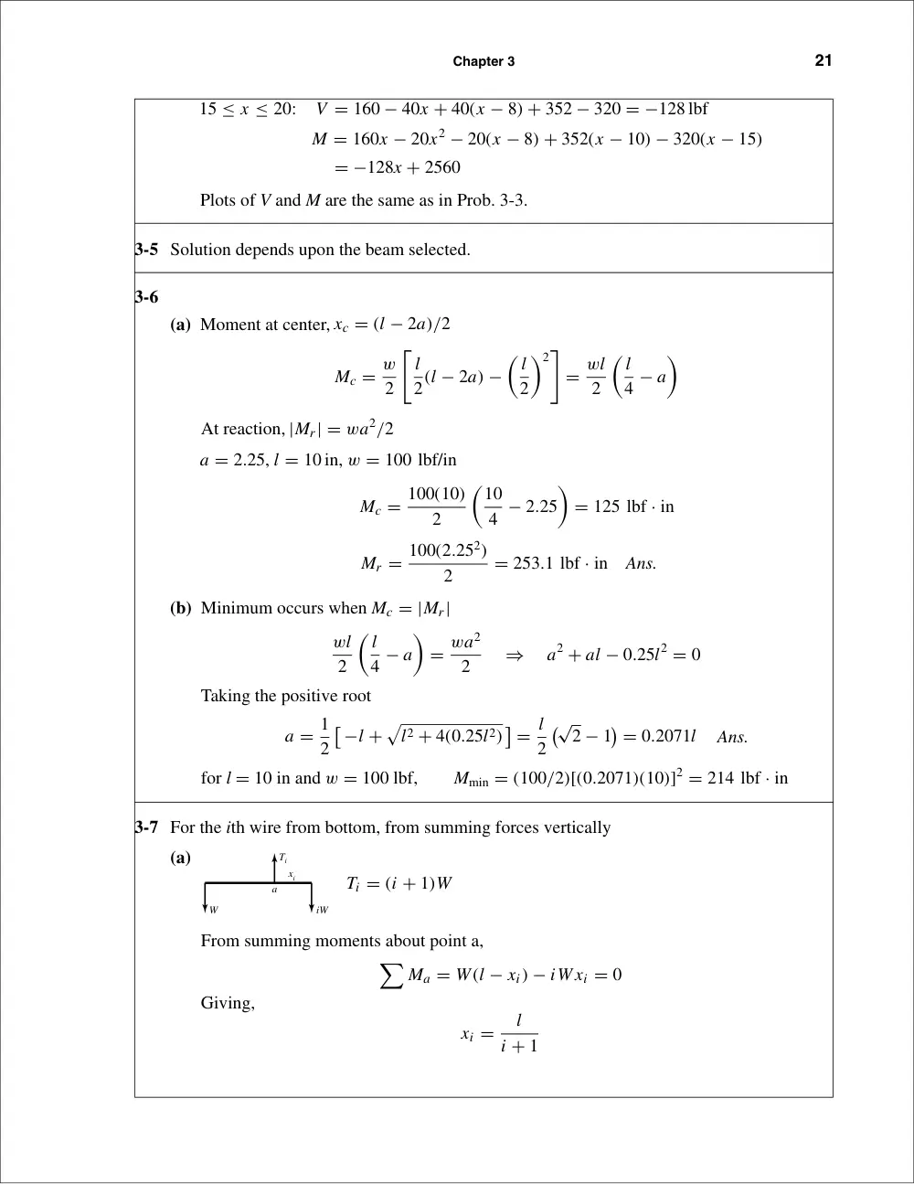 MECH 420 Problems Problem Chap 3, Fall 2012, page 8