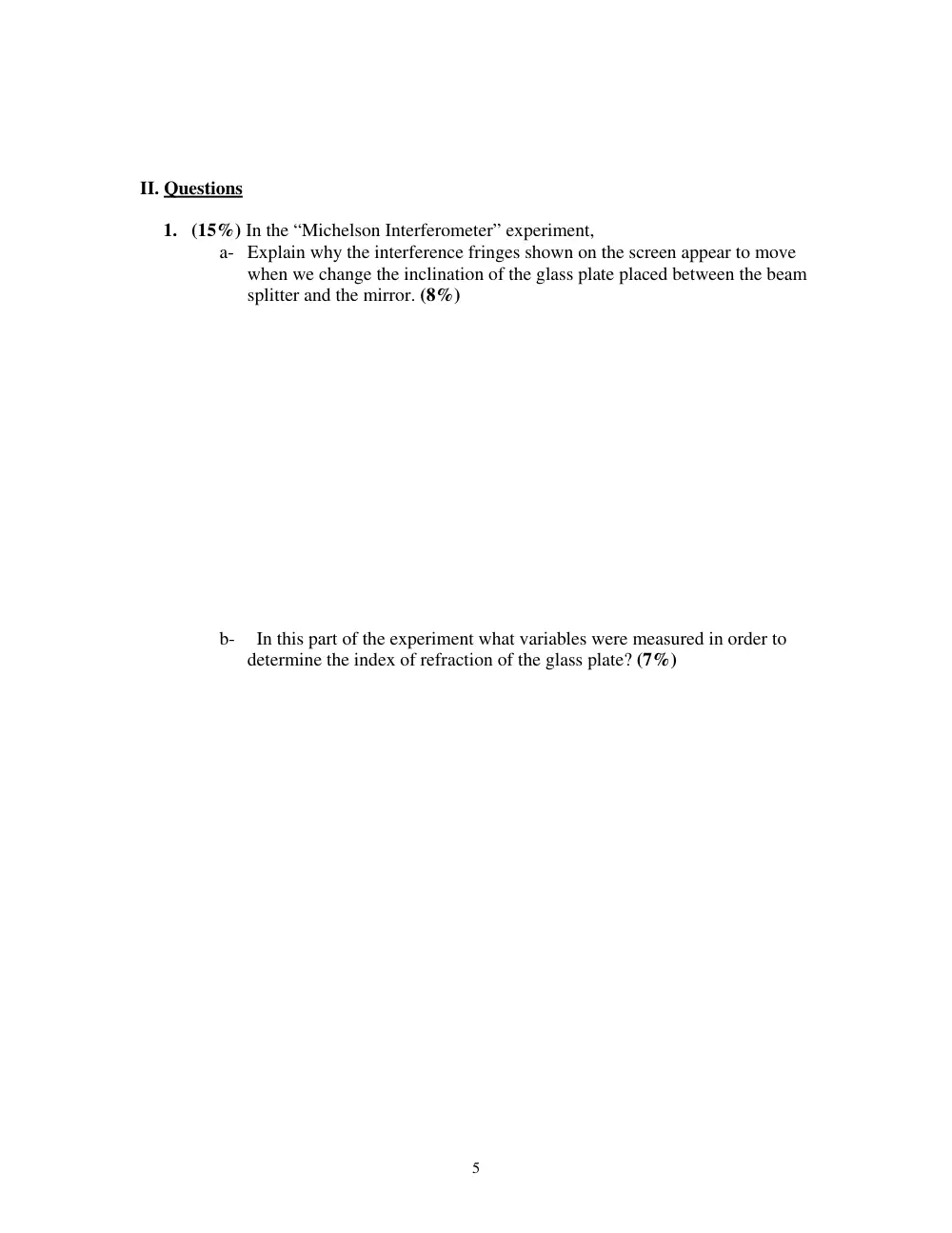 PHYS 210L Final, Fall 2007, page 5