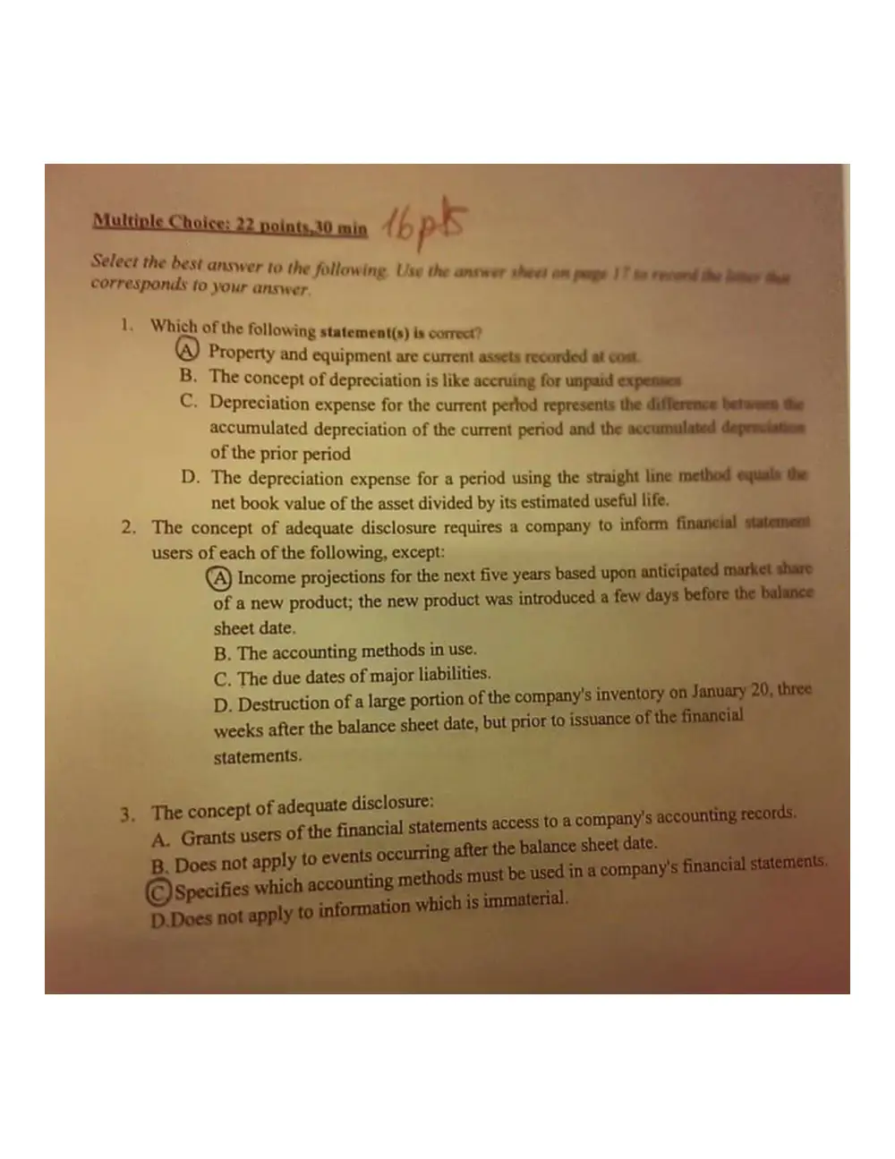ACCT 210 Midterm, Spring 2015, page 1