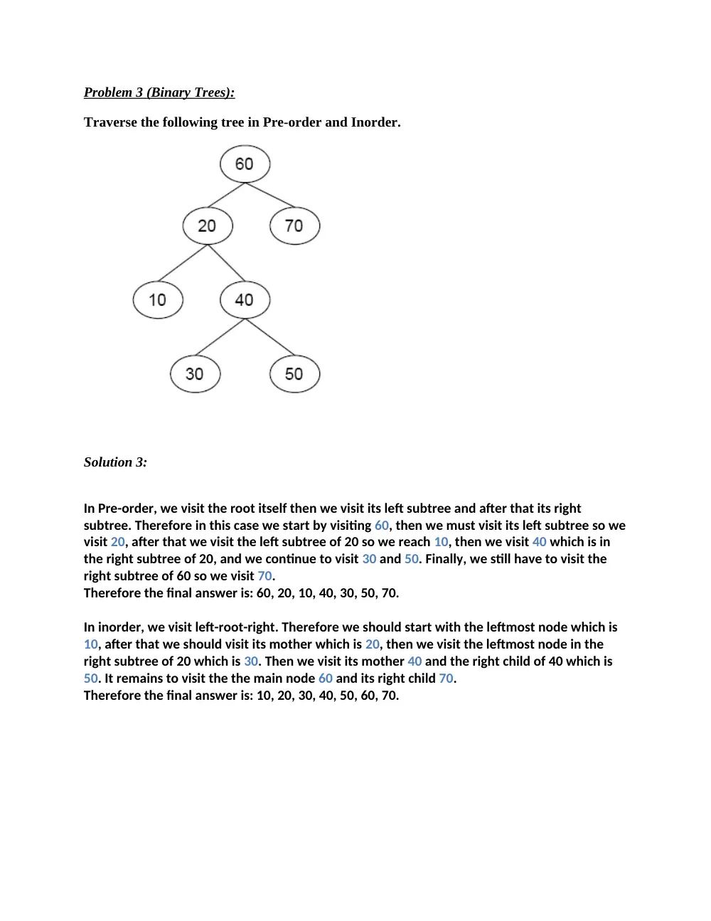EECE 330 Problems Binary Trees, Summer 2014, page 3