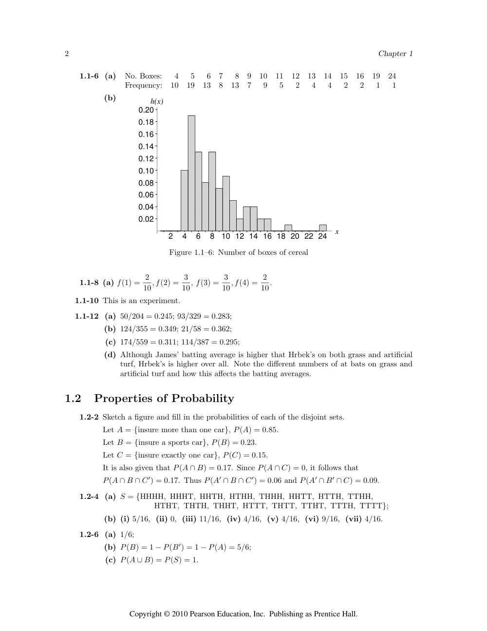 STAT 230 Problems, Summer 2011, page 6