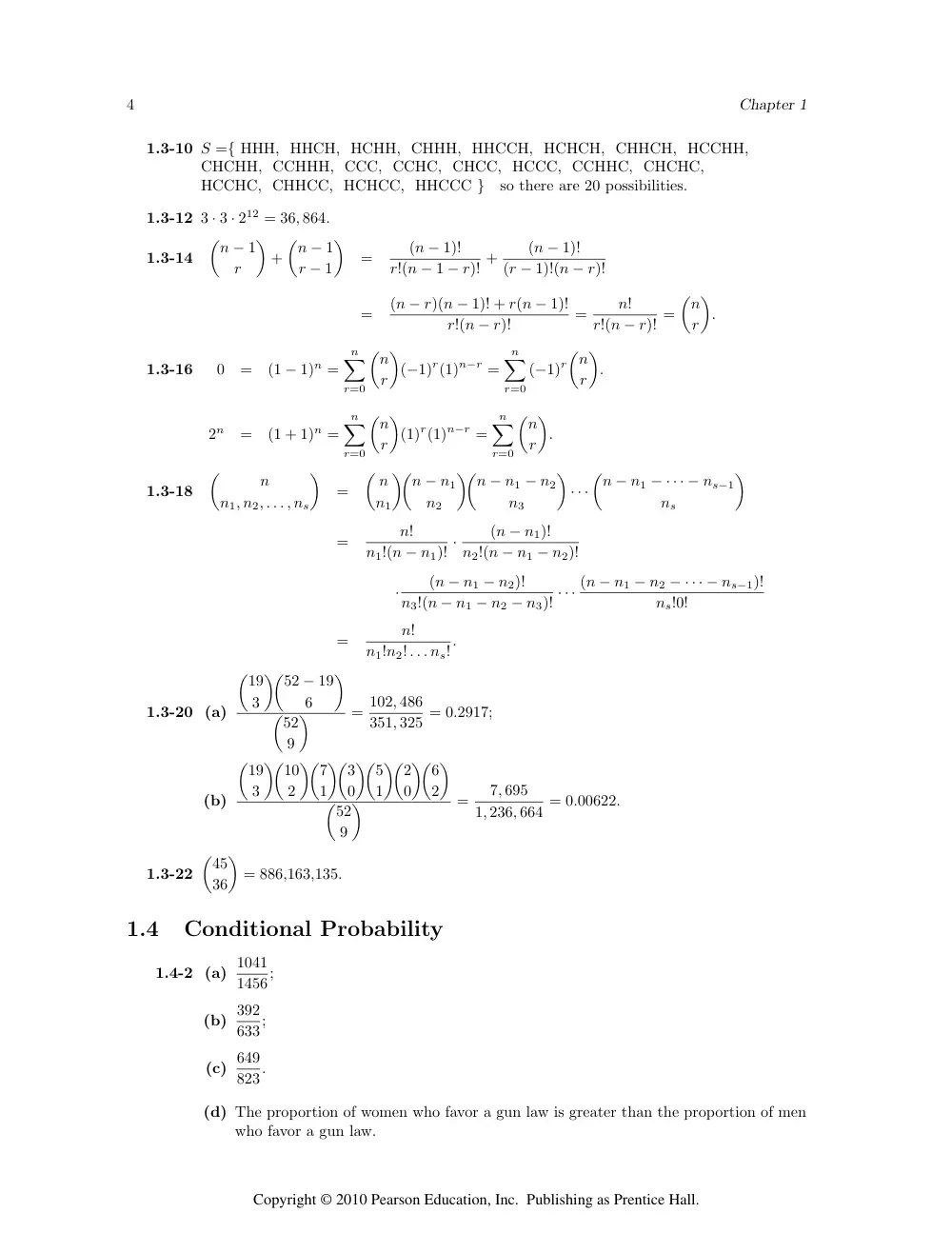 STAT 230 Problems, Summer 2011, page 8